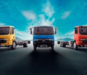 Potência que Acompanha Seu Caminhão Mercedes-Benz