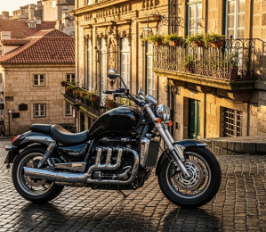 Baterias Fort Power para Triumph Rocket: energia de alto desempenho para uma máquina lendária